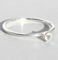 Campur Schmuck Ring Mondstein klein, silber