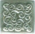 DUR vari Einleger Ornament, silber, square S