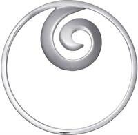 DUR vari Einleger Curl, silber, round M