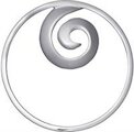 DUR vari Einleger Curl, silber, round M