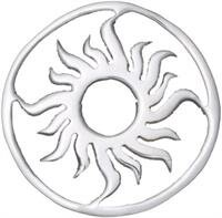 DUR vari Einleger Sun, silber, round M