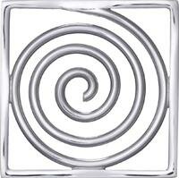 DUR vari Einleger Spiral, silber, square M