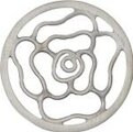 DUR vari Einleger Rose, silber, round S