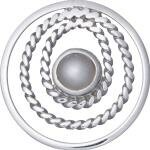 DUR vari Einleger Cordon Perle, silber, round S