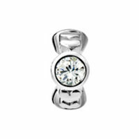 Lovelinks Bead See The Light, Silber mit Zirkonia