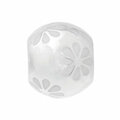 Lovelinks Bead White Aster/Aster, Silber/Emaille, creme-weiß