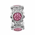 Lovelinks Bead Pink Daisy, Gänseblümchen Emaille, rosa