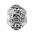 Lovelinks Bead mit Rosen und Zirkonia