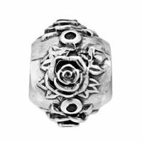 Lovelinks Bead mit Rosen und Zirkonia