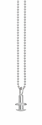 Lovelinks Collier silber, schlicht, 45cm