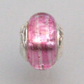 Muranoglas pink meliert 