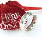 Ring Herr der Ringe, Silber